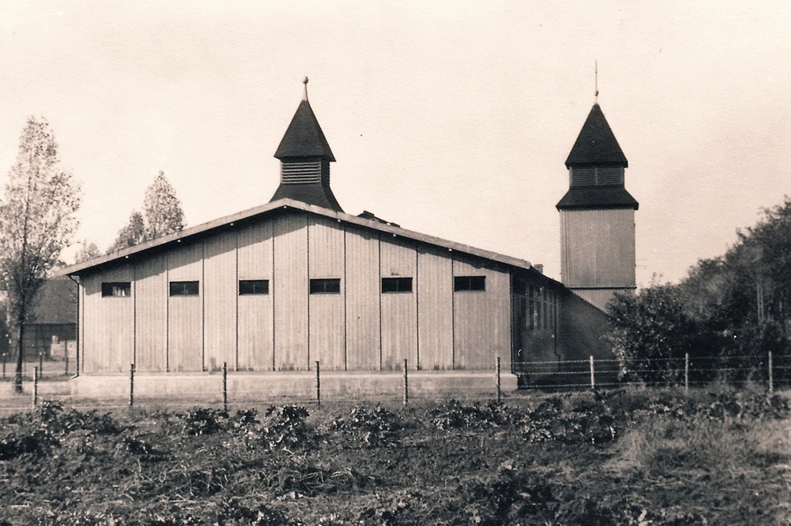 Gebäude, altes Foto