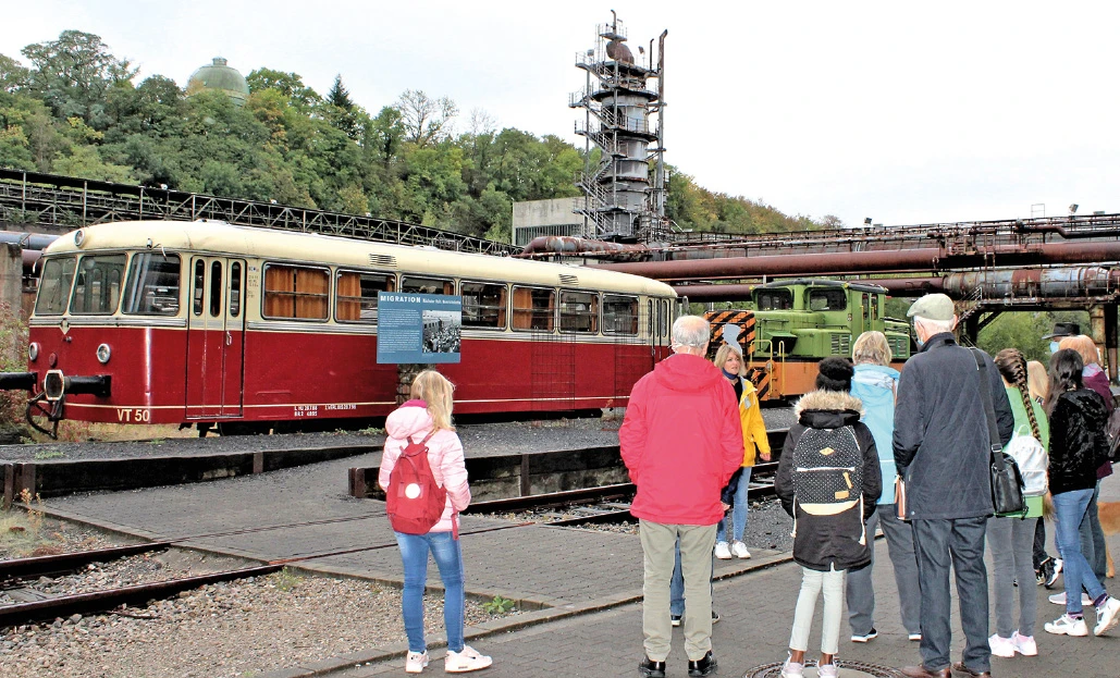 Im Industriemuseum Henrichshütte