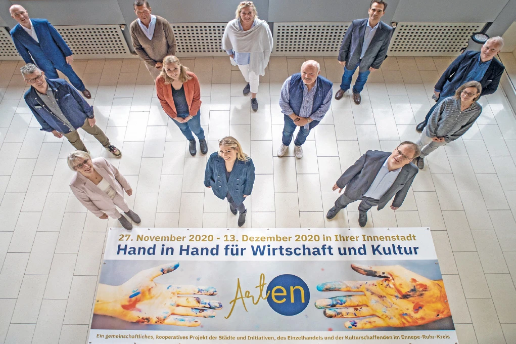 „Art_EN“ Team soll die Attraktivität der Innenstadt steigern.