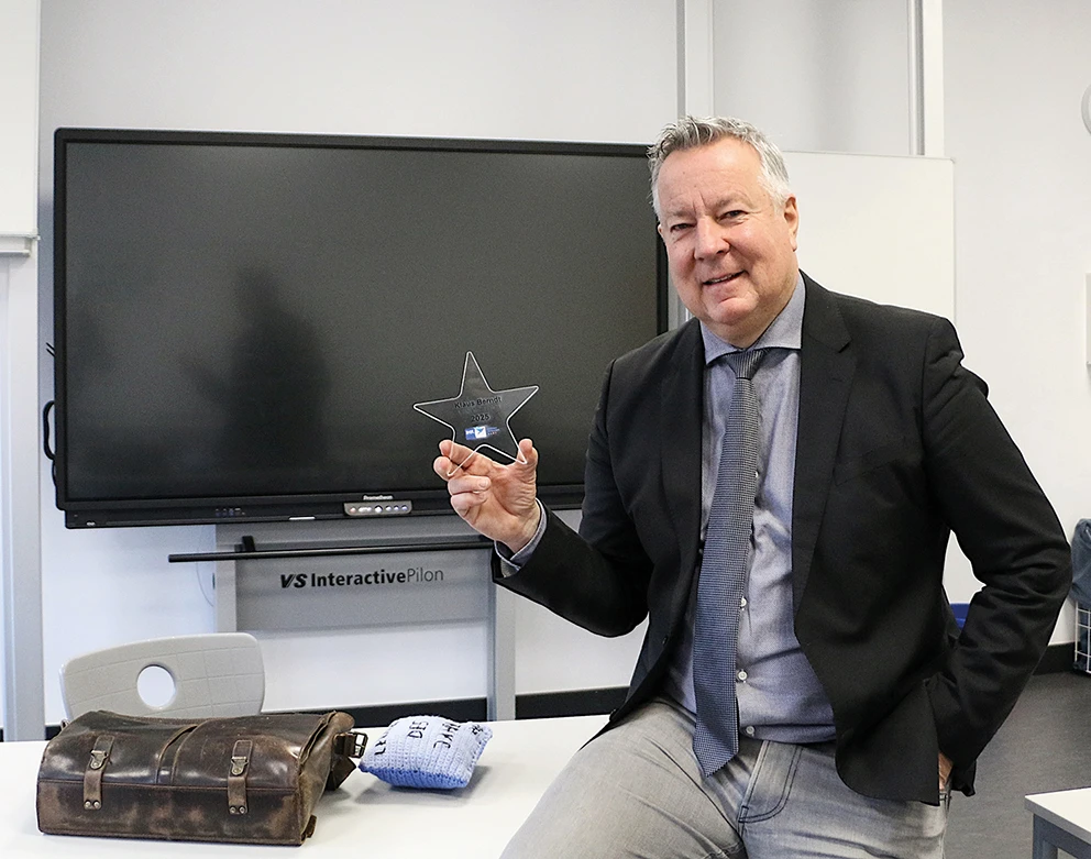 Klaus Berndt vom Berufskolleg Witten