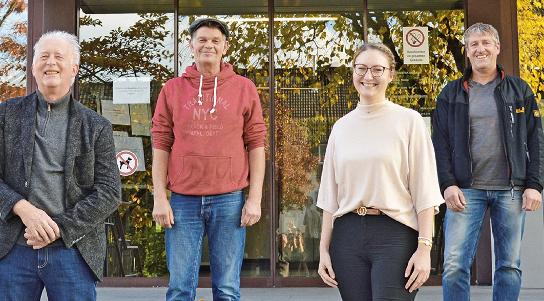 Das Team rund um das „Wiegenbräu“ mit Ulli Winkelmann