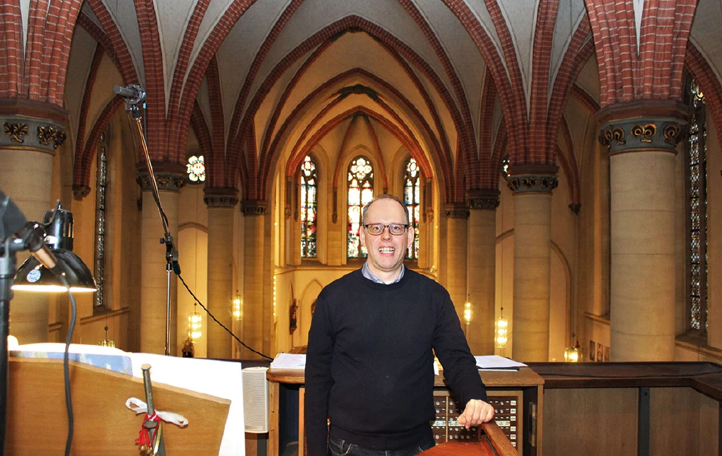 Gereon Georg in der Kirche