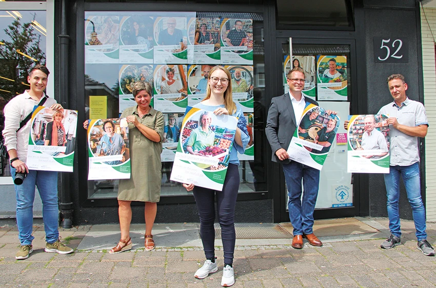 David Tofote, Silke Mikoleit, Maren Schlichtholz, Volker Hoven und Michael Cramer