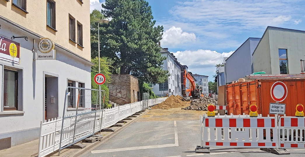 Witten, Baustelle am Kornmarkt