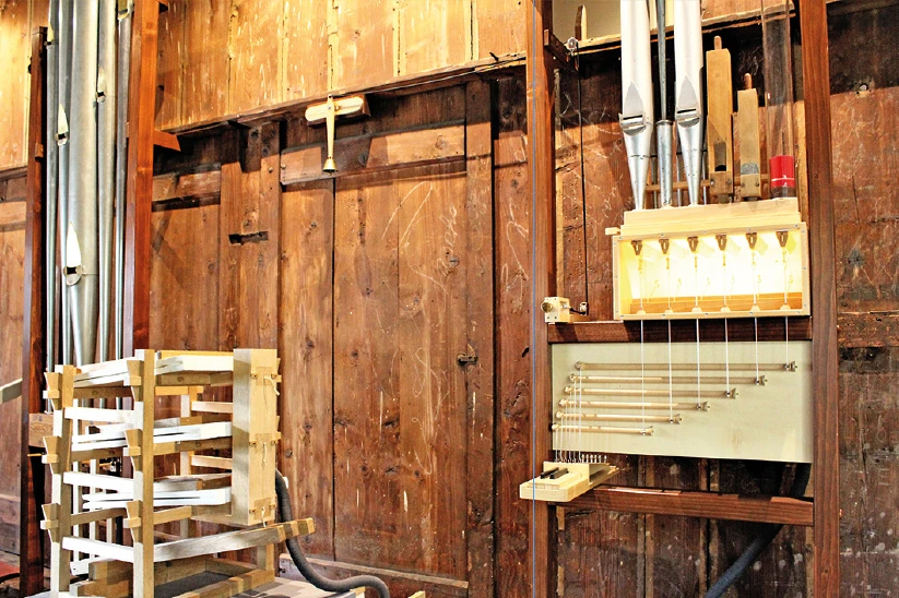 Blick in die Kalkantenstube