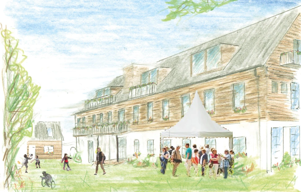 Ehemaligen Schwesternheim - neuer Plan