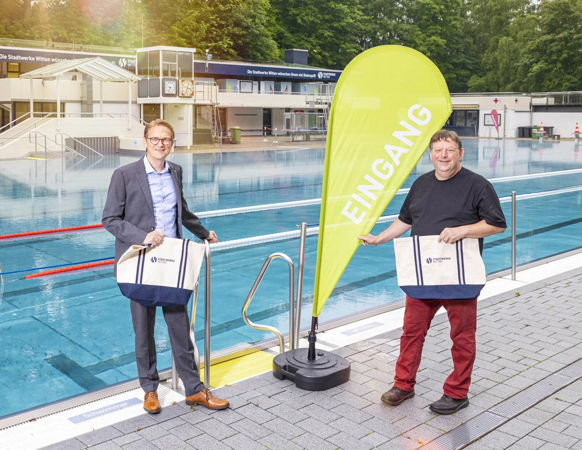 Freibaderöffnung, Witten