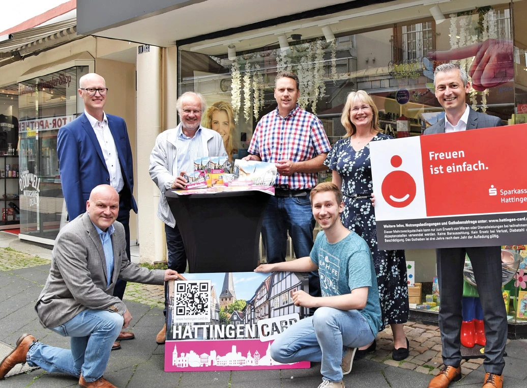 Team für die Hattingen Card