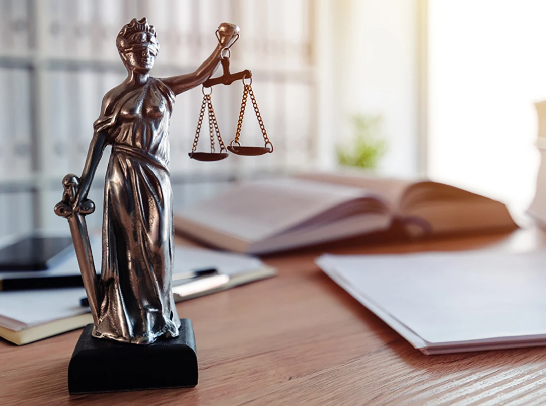 Figurine von Justitia