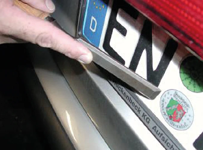 Stilllegung eines Autos