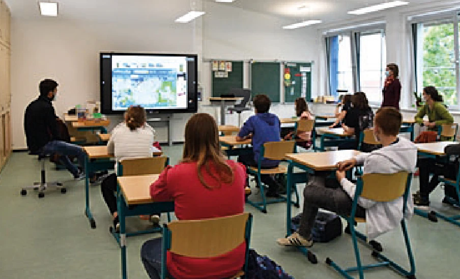 Kämpenschule, Klassenzimmer