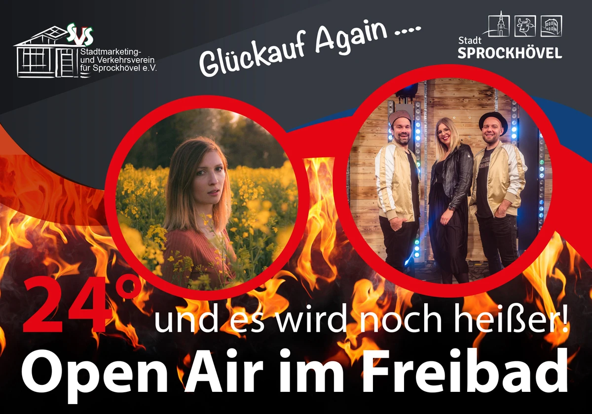 Plakat "Glückauf Again"
