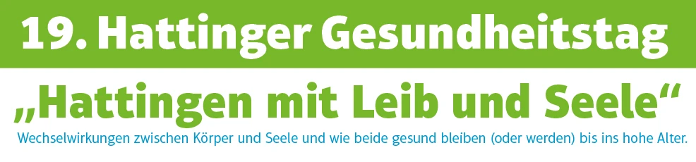 Hattinger Gesundheitstage 2020