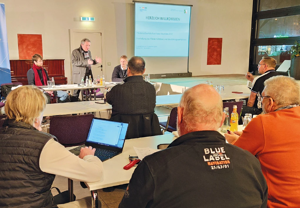 Gut besuchte Informationsveranstaltung