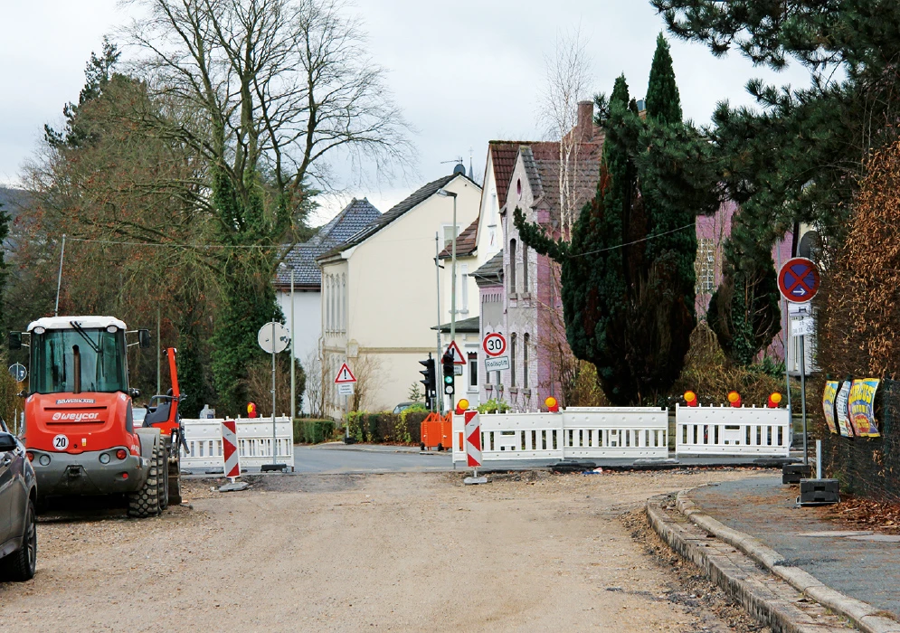 Baustelle Witten Hammertal