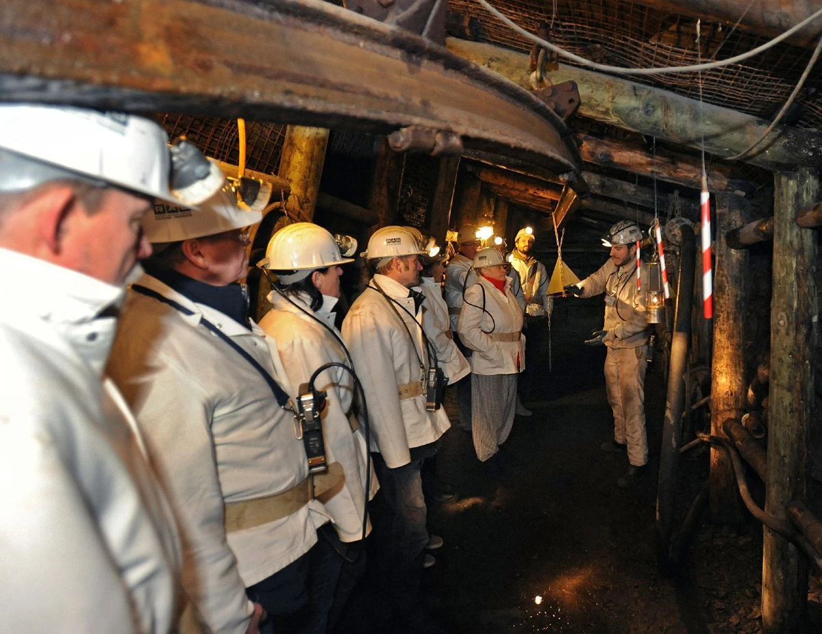 Im Bergwerk des LWL-Industriemuseums Zeche Nachtigall