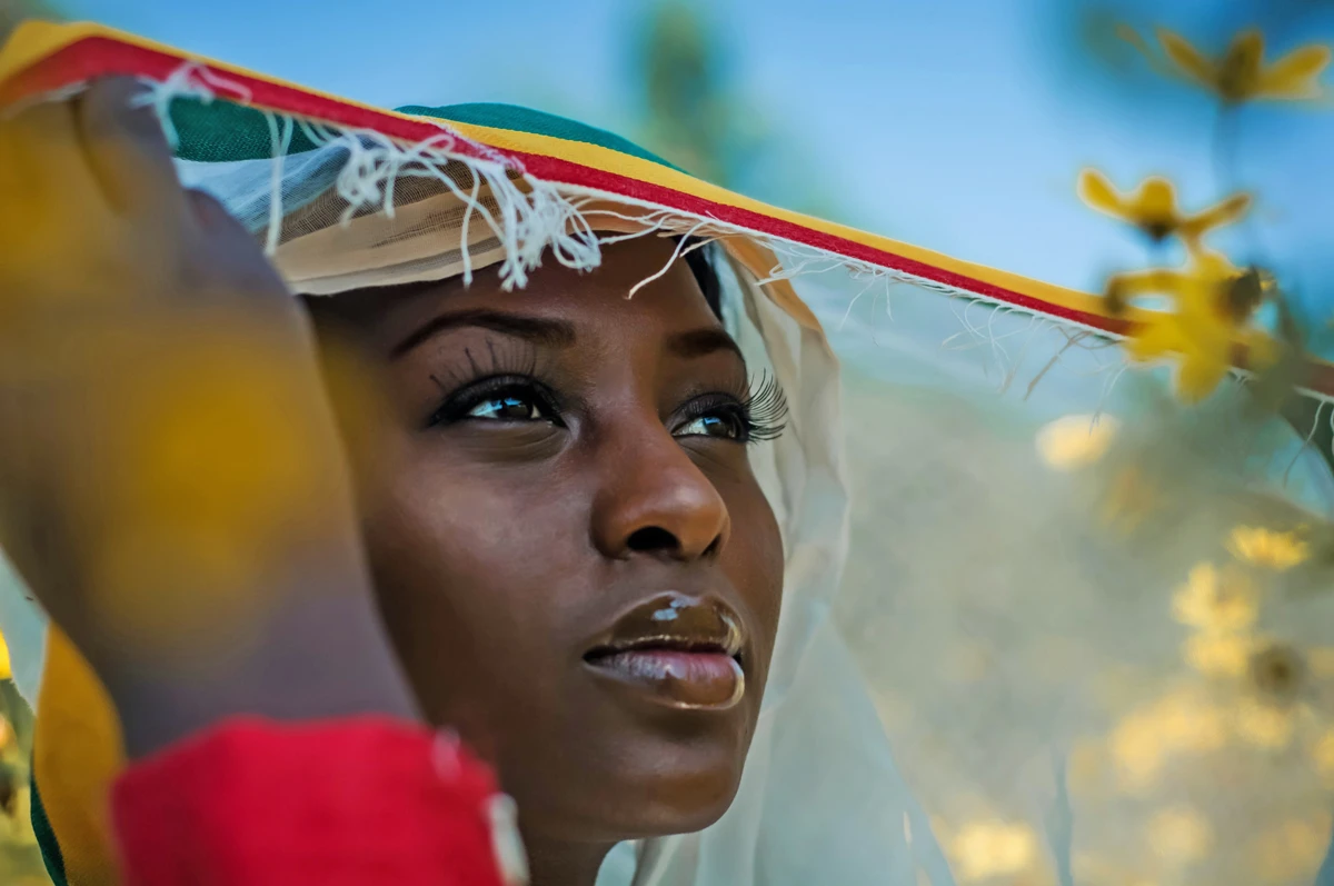 Afrikanische Frau