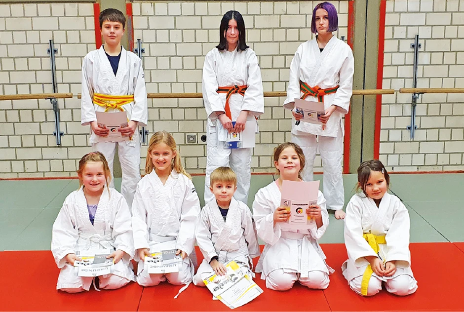Junge Judoka