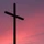 Kreuz im Abendrot