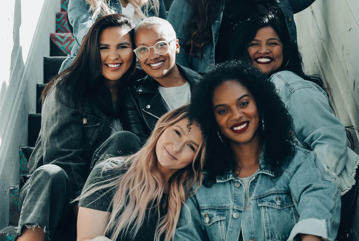 Multikulti Gruppe Menschen