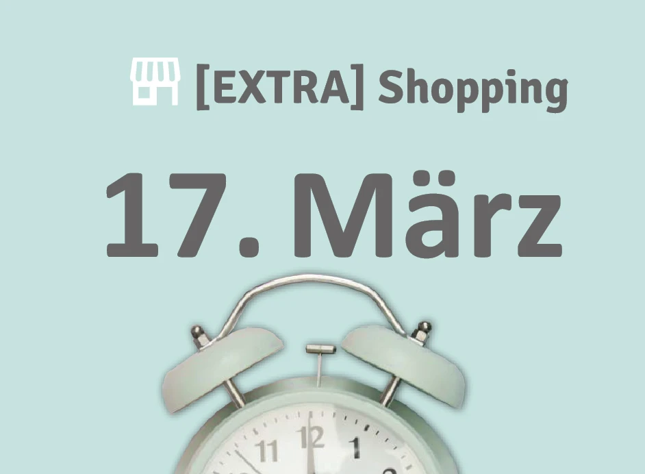 Symbolbild Extra-Zeit-Shopping