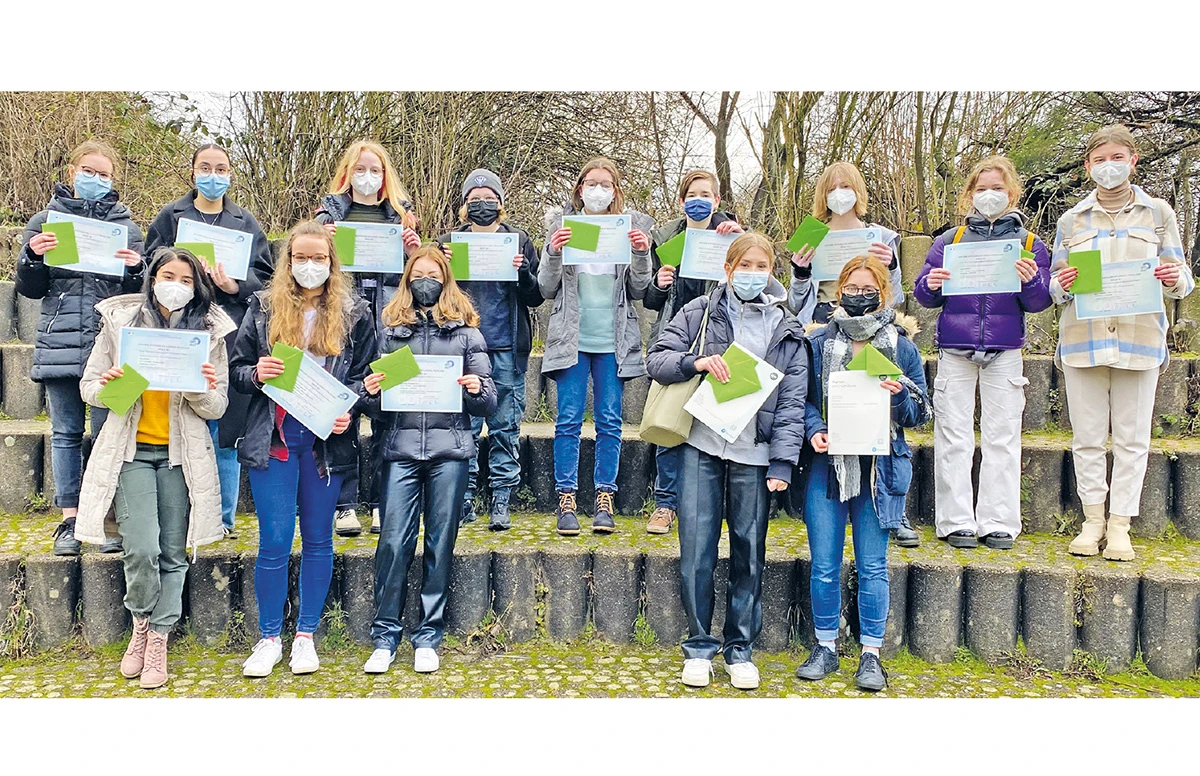 DELF-Sprachabsolventen