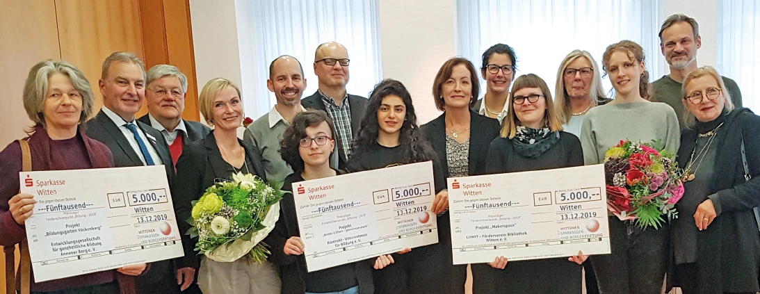 Preisträger der Sparkassenstiftung 2019