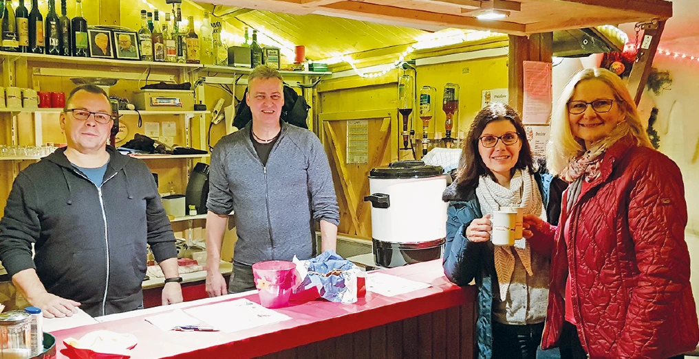 Glühweinstand Weihnachten 2019