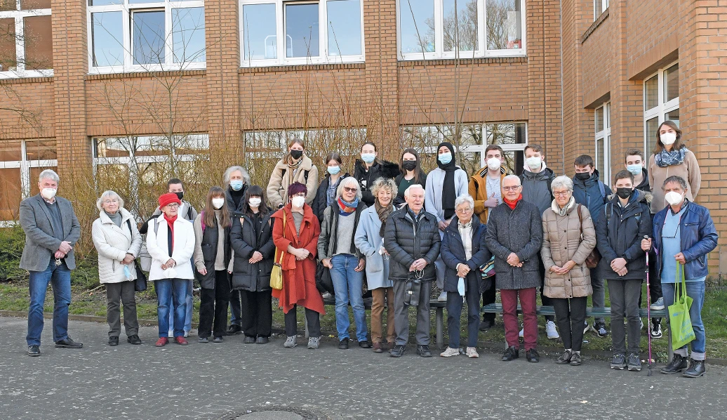 Die Mitwirkenden des Projektes „JuleA“ an der Holzkamp-Gesamtschule