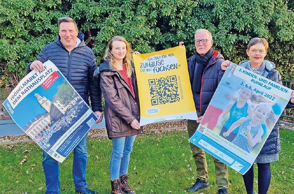 Das Team vom Stadtmarketing Witten hat einiges für 2022 geplant
