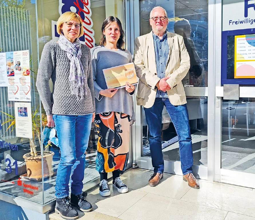 Heike Völpert, Kathrin Bommert und Norbert Koch 