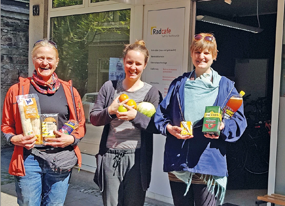 Meike Heinsen, Laura Geldermann und Michaela Schmidt