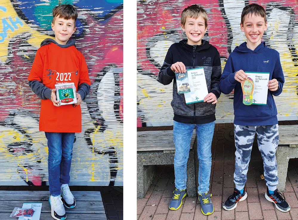 Teilnehmer Känguru-Wettbewerb