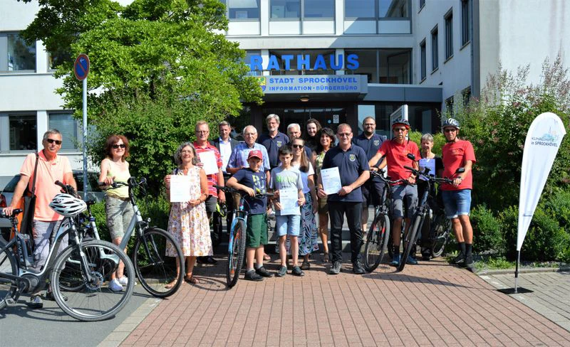 Preisverleihung Stadtradeln Sprockhövel