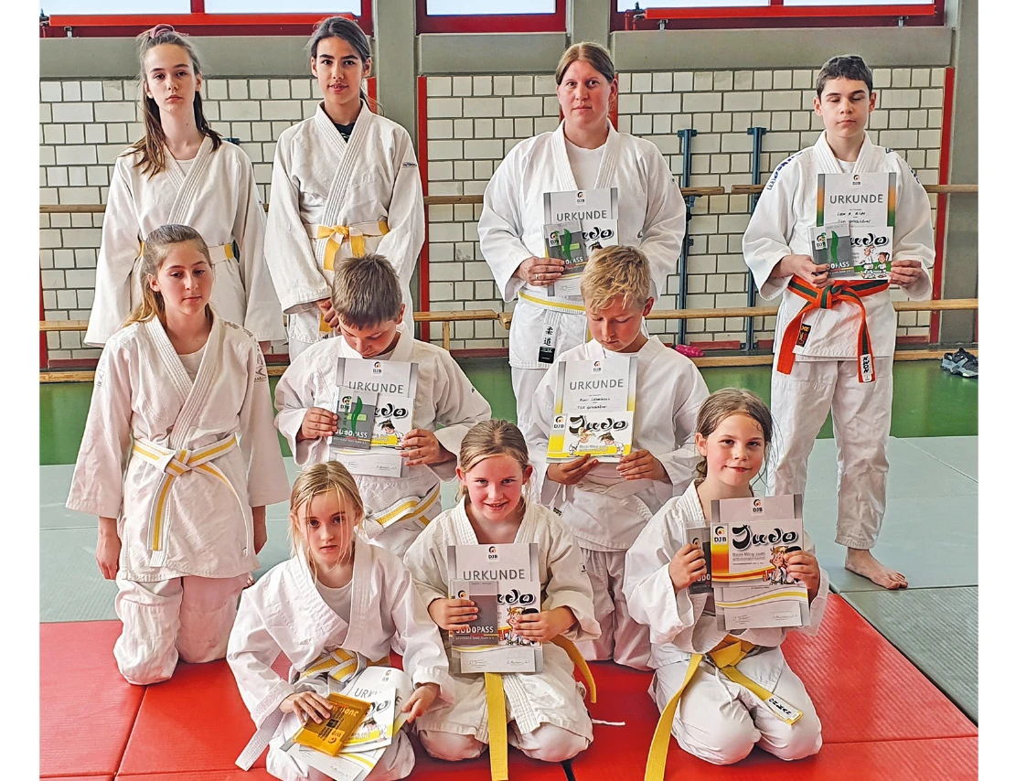 Junge Judoka