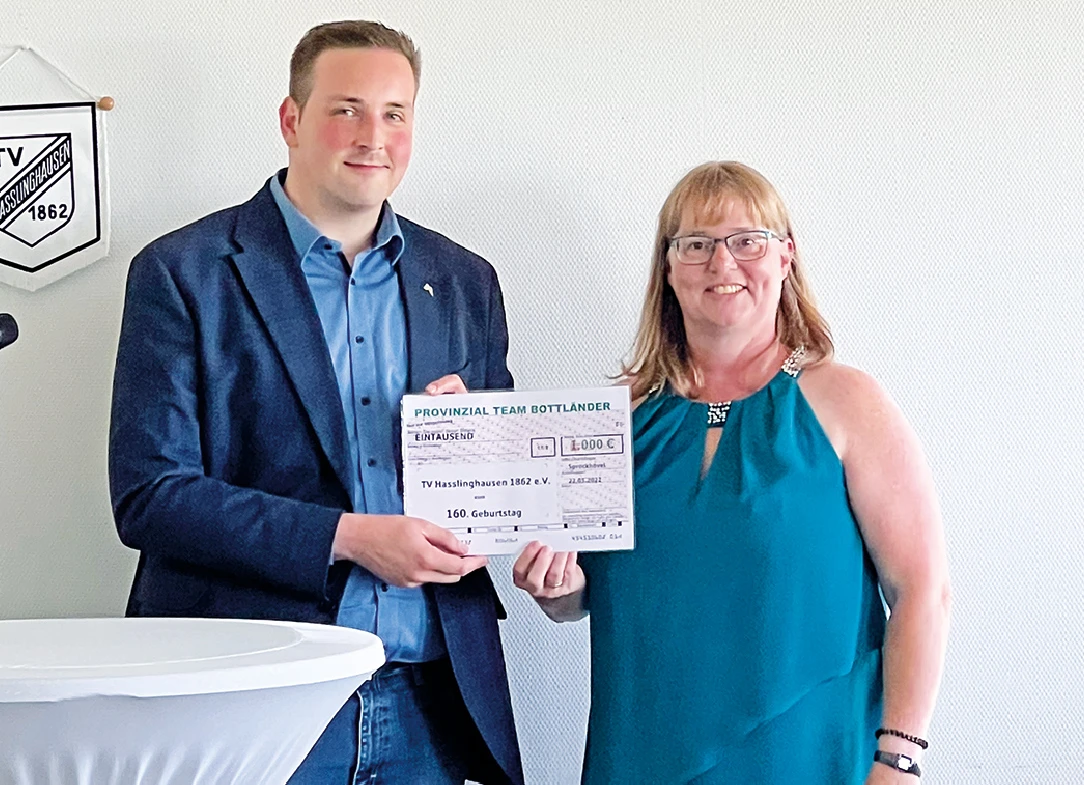 Spende an den Verein TVH
