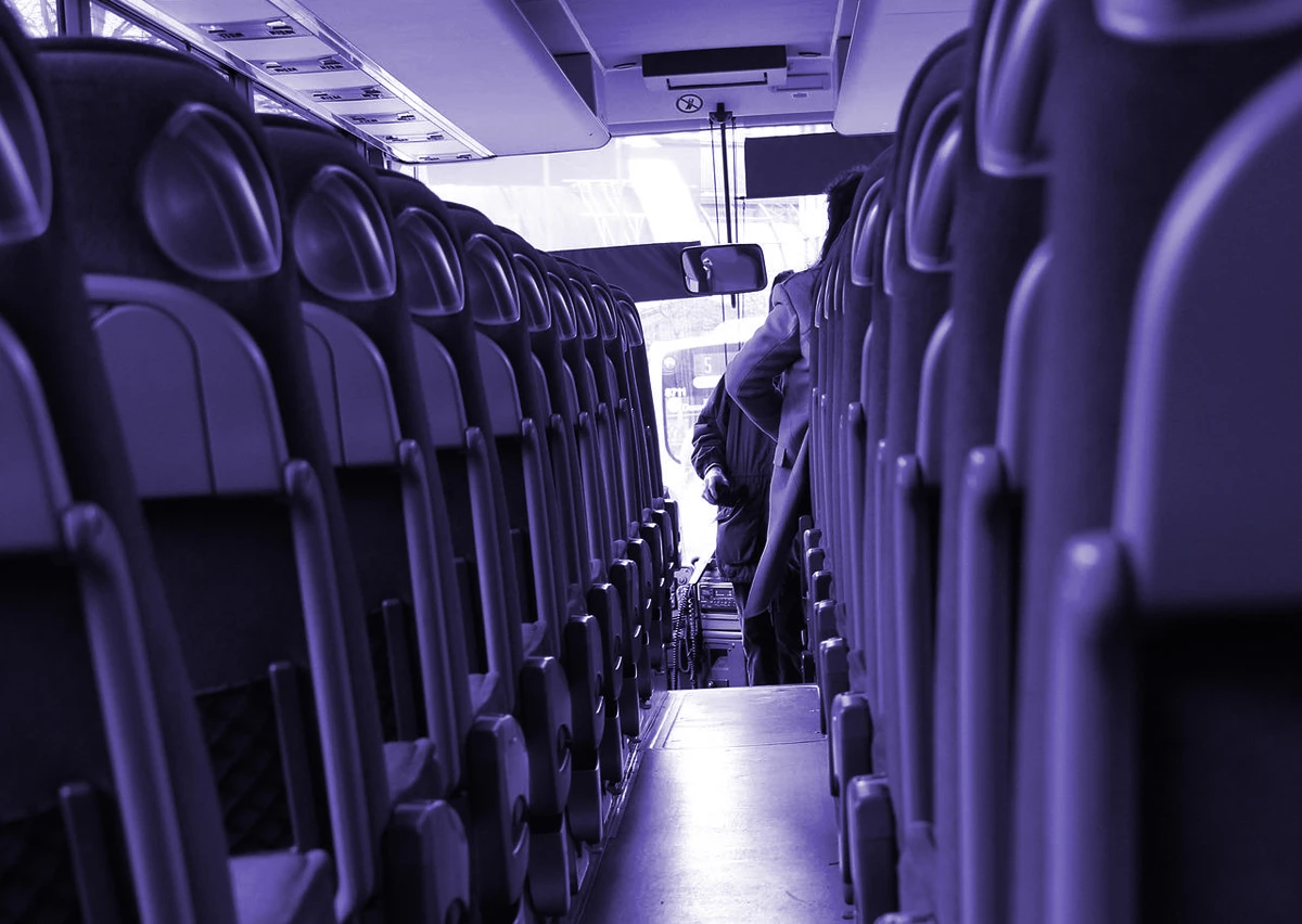 Reisebus, innen