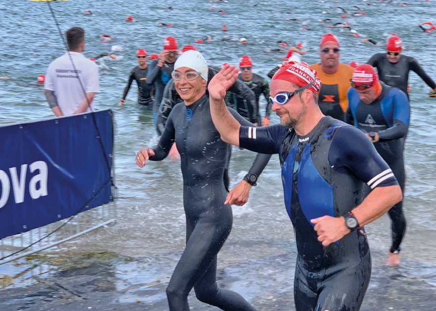 Heike Risse beim Ironman