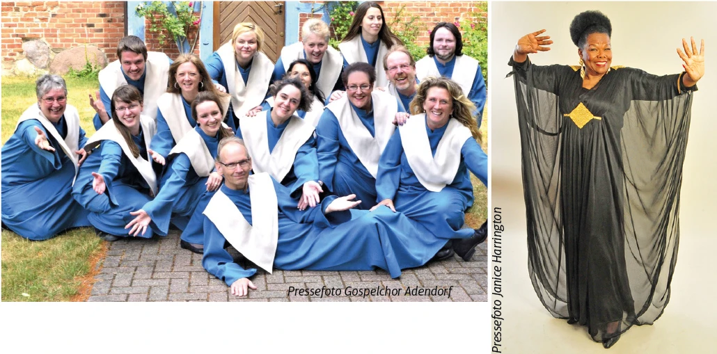 Konzert mit Gospelqueen