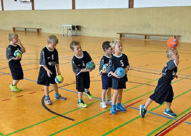 Handball-Kinder