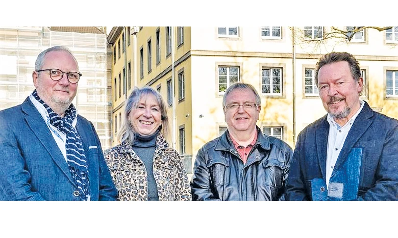 Wilfried Braun, Yevheniya Melnychuk, Kai Förster und Ulrich Schlikau