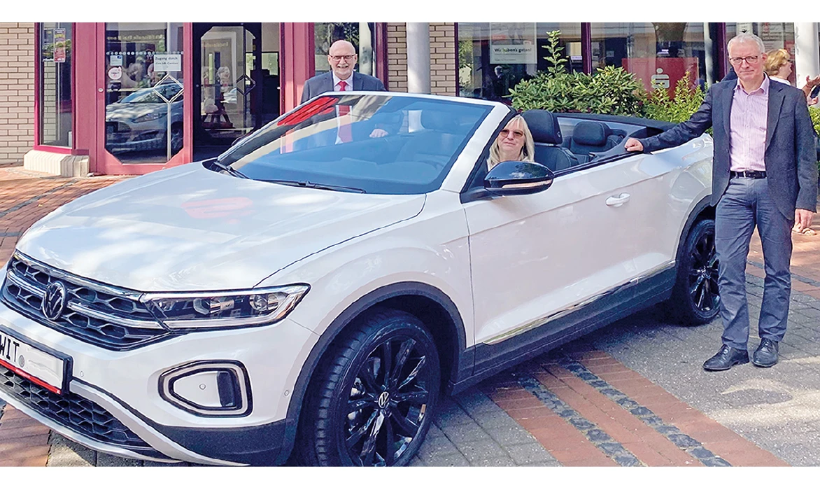 Zündschlüssel-Übergabe