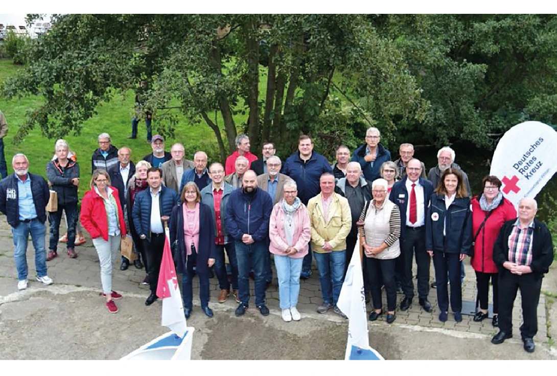 Blutspender bei der Ehrung