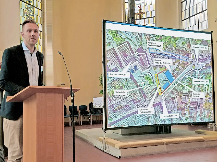 Planvorstellung: Johannisstrasse, Kornmarkt - Veränderungen