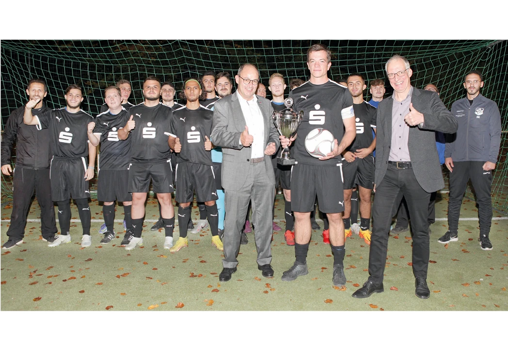 Übergabe Auszeichnung