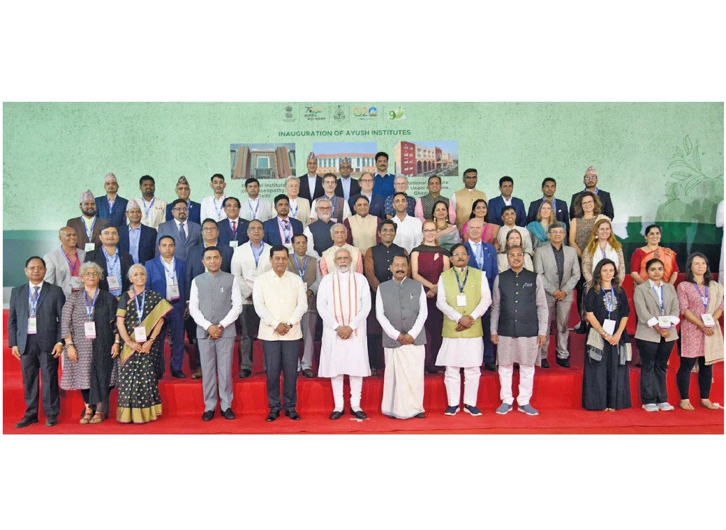 Abschlussbild Weltayurveda-Kongress 2022