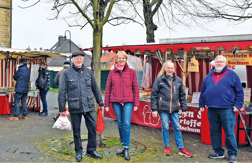 Auf dem Wochenmarkt