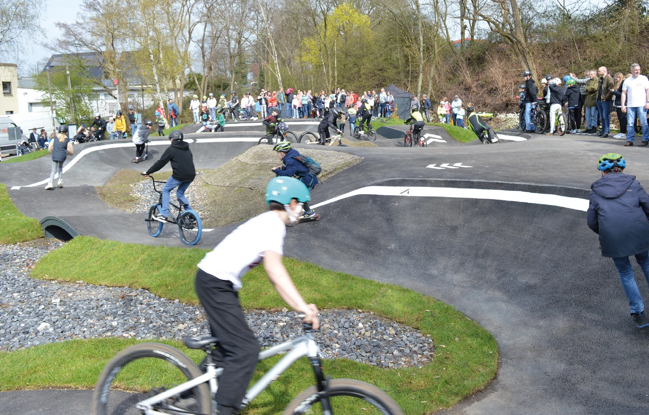 Pumptrack-Anlage