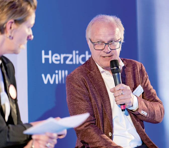 Dirk Glaser im Gespräch