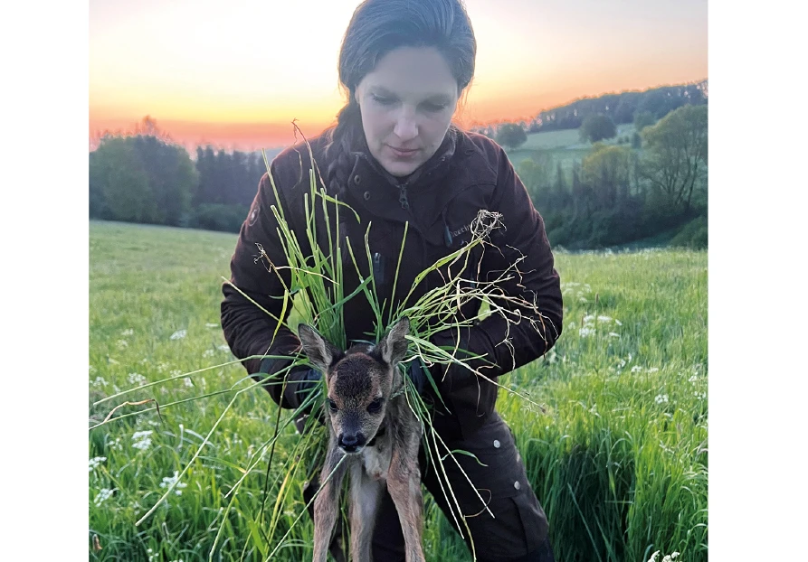 Jägerin Cora Müller